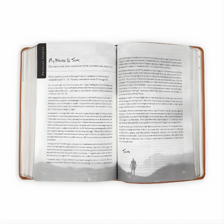 Celebrate Recovery 35th Anniversary: NIV Study Bible / Leathersoft - Image 6