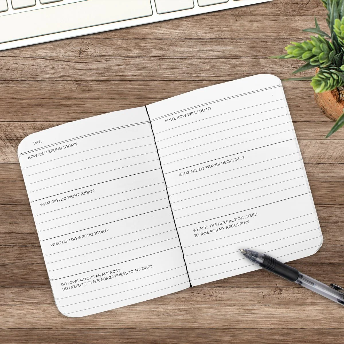 Celebrate Recovery Daily Inventory Notebook - Image 3