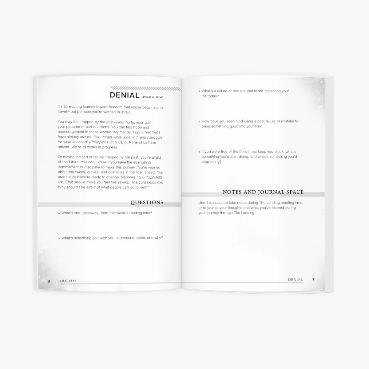 The Landing: Celebrate Recovery for Students Journal - Image 4