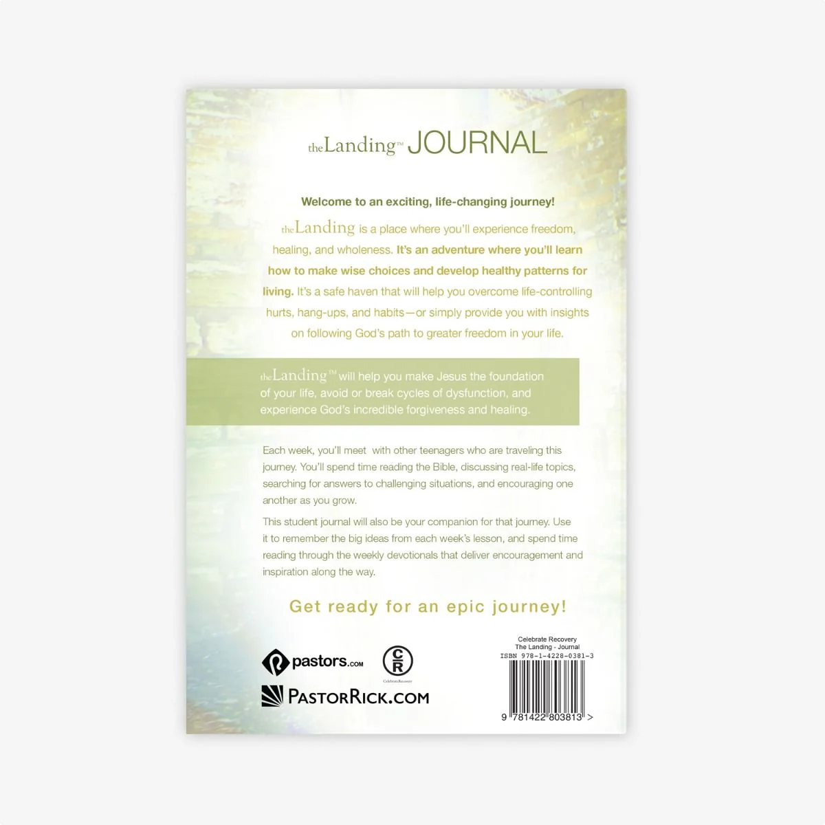 The Landing: Celebrate Recovery for Students Journal - Image 5