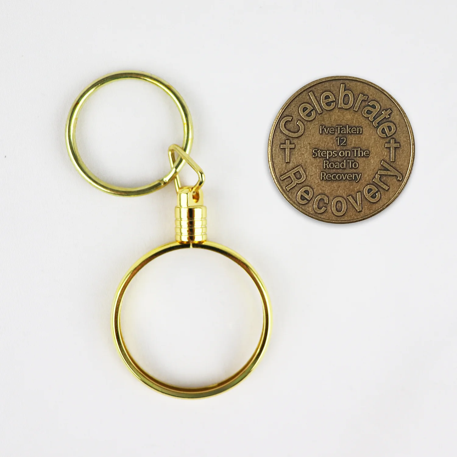 Victory Coin Holder Key Chain - Image 5