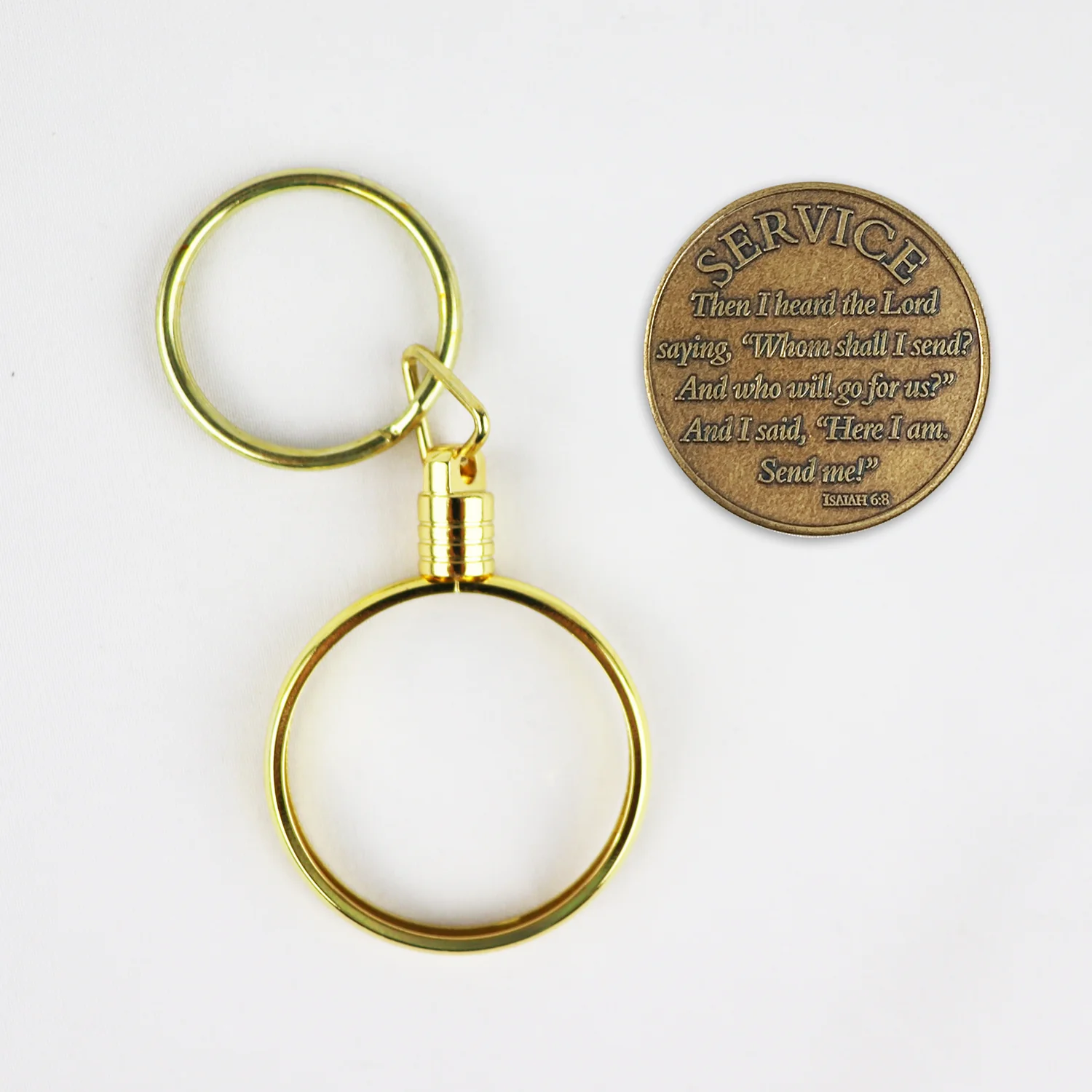 Victory Coin Holder Key Chain - Image 7